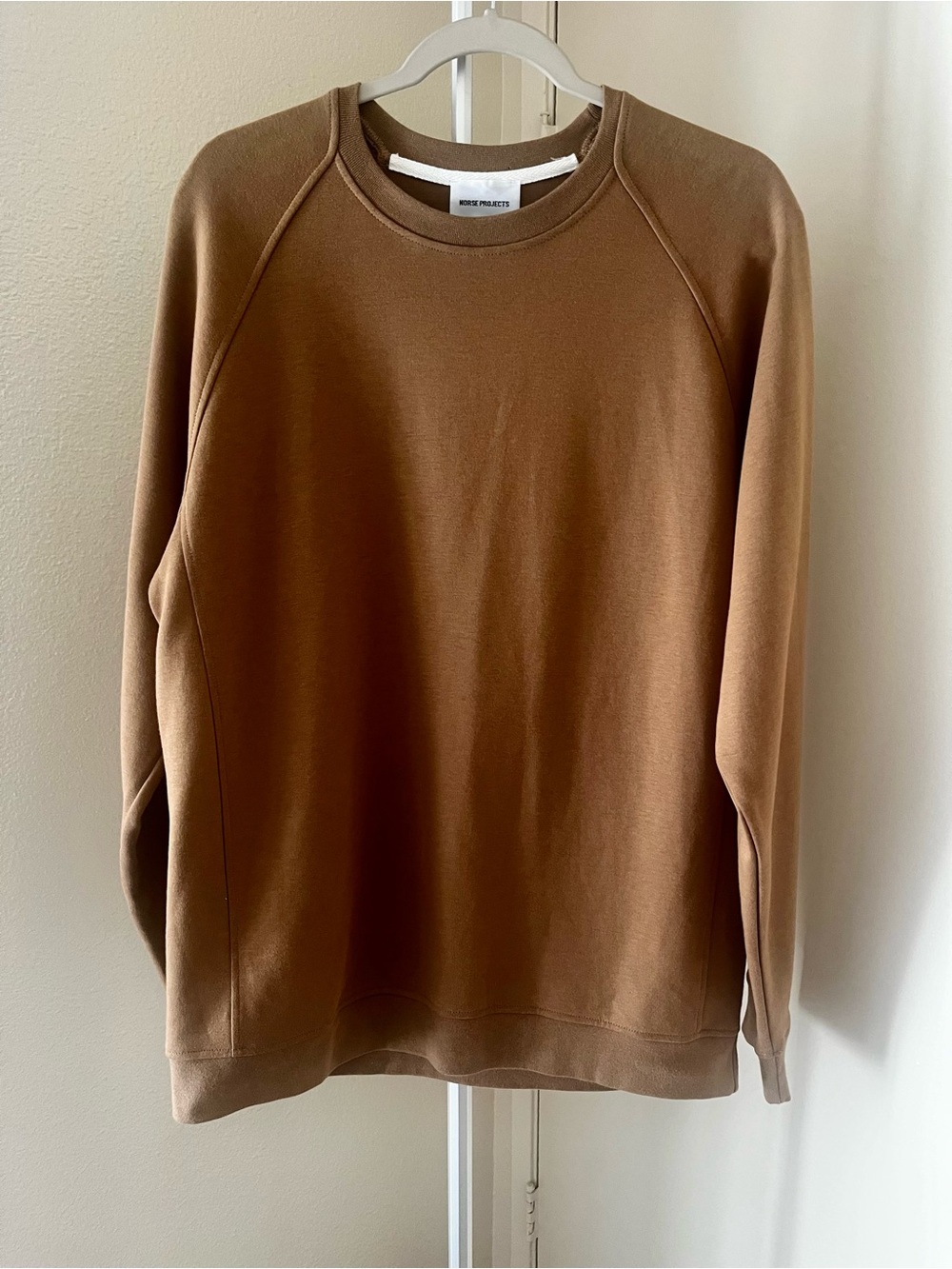 Norse Projects Ketel Dry Mercerized Sweat Neutrals Size XL